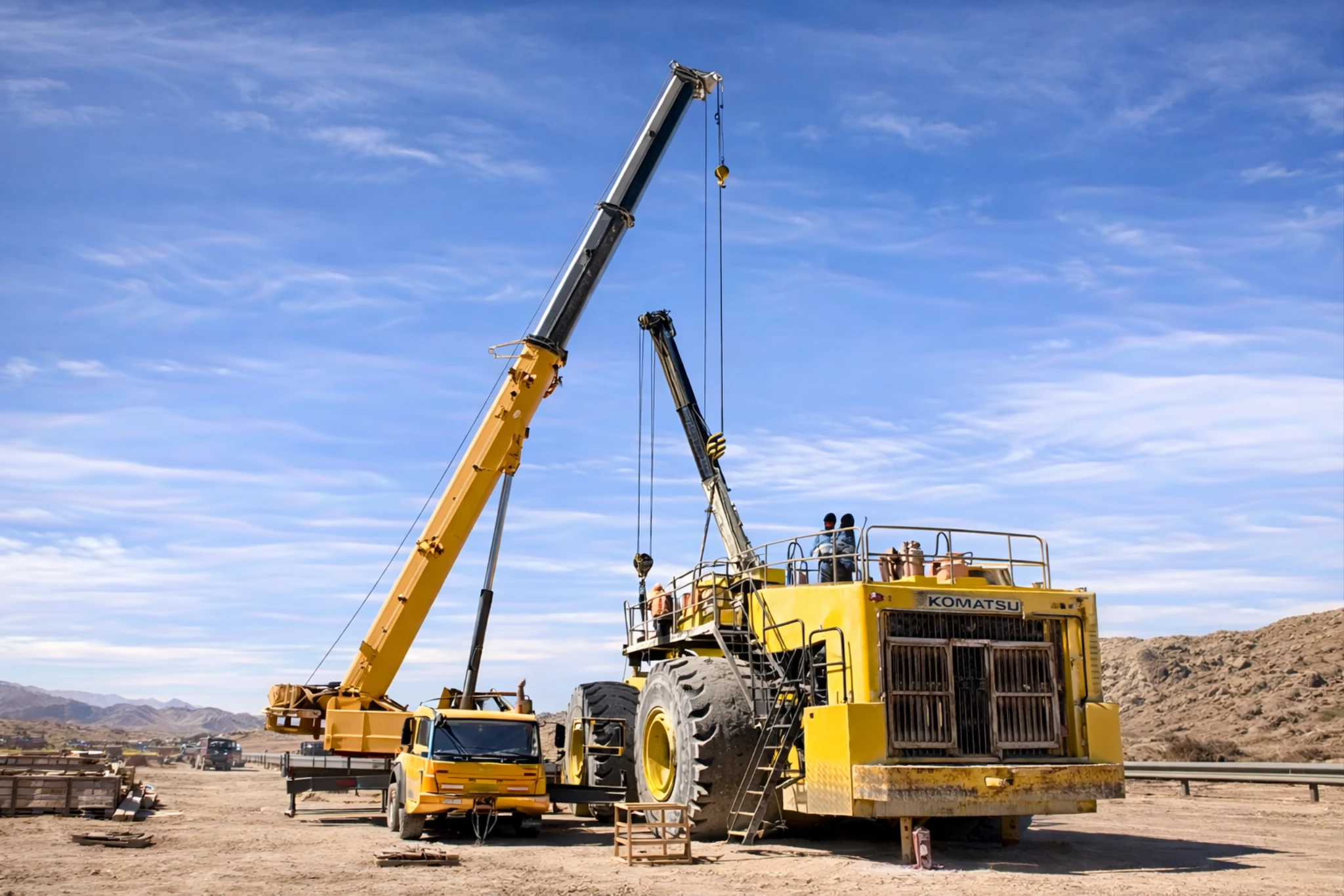 Grúas alto tonelaje
