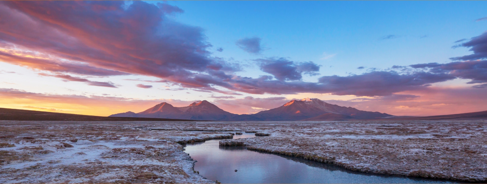 Paisaje del desierto de Atacama